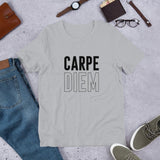 Short-Sleeve Unisex T-Shirt "Carpe Diem Large Text"