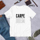 Short-Sleeve Unisex T-Shirt "Carpe Diem Large Text"