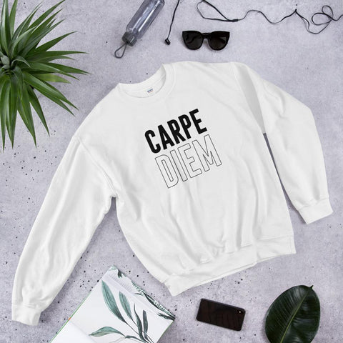 Sweatshirt "Large Carpe Diem"