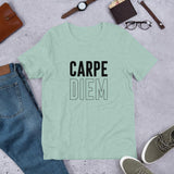 Short-Sleeve Unisex T-Shirt "Carpe Diem Large Text"